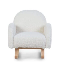 Childhome Fauteuil à Bascule Pour Enfant Teddy - Blanc 8 Childhome Fauteuil à Bascule Pour Enfant Teddy - Blanc -Bébé Literie Magasin PCHXBO NoColor 2 X