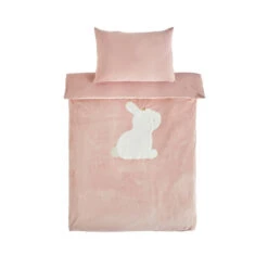 Housse De Couette Pili Lina & Joy En Veloudoux - 100 X 140 Cm