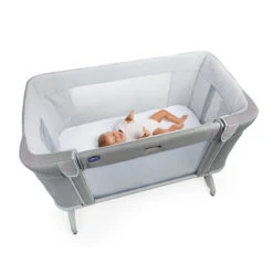 CHICCO Berceau Cododo Next2Me Forever - Cool Grey -Bébé Literie Magasin PCHXMH NoColor 3 X