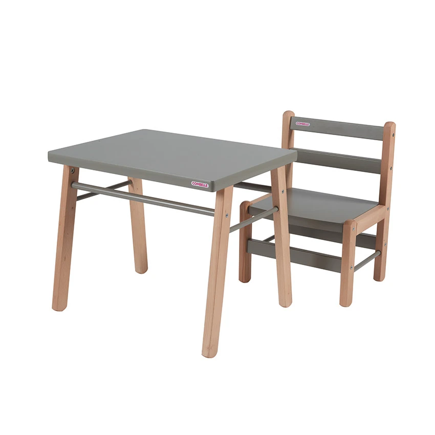 Table Pour Enfant – Hybride Gris 4 Table Pour Enfant – Hybride Gris – Image 2