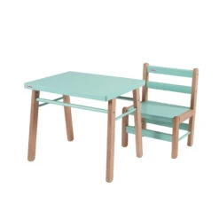 Table Pour Enfant – Hybride Vert Mint 5 Table Pour Enfant – Hybride Vert Mint -Bébé Literie Magasin PCHXU6 NoColor 2 X