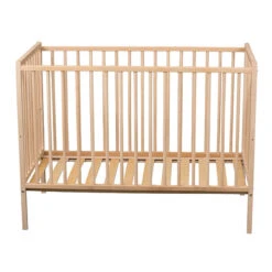 Lit Remi 60 X 120 Cm – Vernis Naturel -Bébé Literie Magasin PCHY9G NoColor 2 X