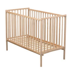 Lit Remi 60 X 120 Cm – Vernis Naturel -Bébé Literie Magasin PCHY9G NoColor 3 X