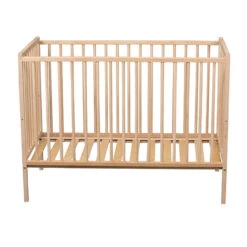 Lit Remi 60 X 120 Cm – Vernis Naturel -Bébé Literie Magasin PCHY9G NoColor 6 X