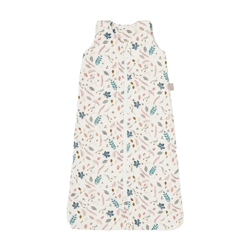 Gigoteuse D'été Sans Manches 6/18M - Pressed Leaves Rose 3 Gigoteuse D'été Sans Manches 6/18M - Pressed Leaves Rose