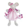 MArionnette Souris Pearly - Rose -Bébé Literie Magasin PJOU8R SANS 1 X