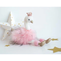 Peluche Cygne 30cm - Rose -Bébé Literie Magasin PJP4OY NoColor 3 X