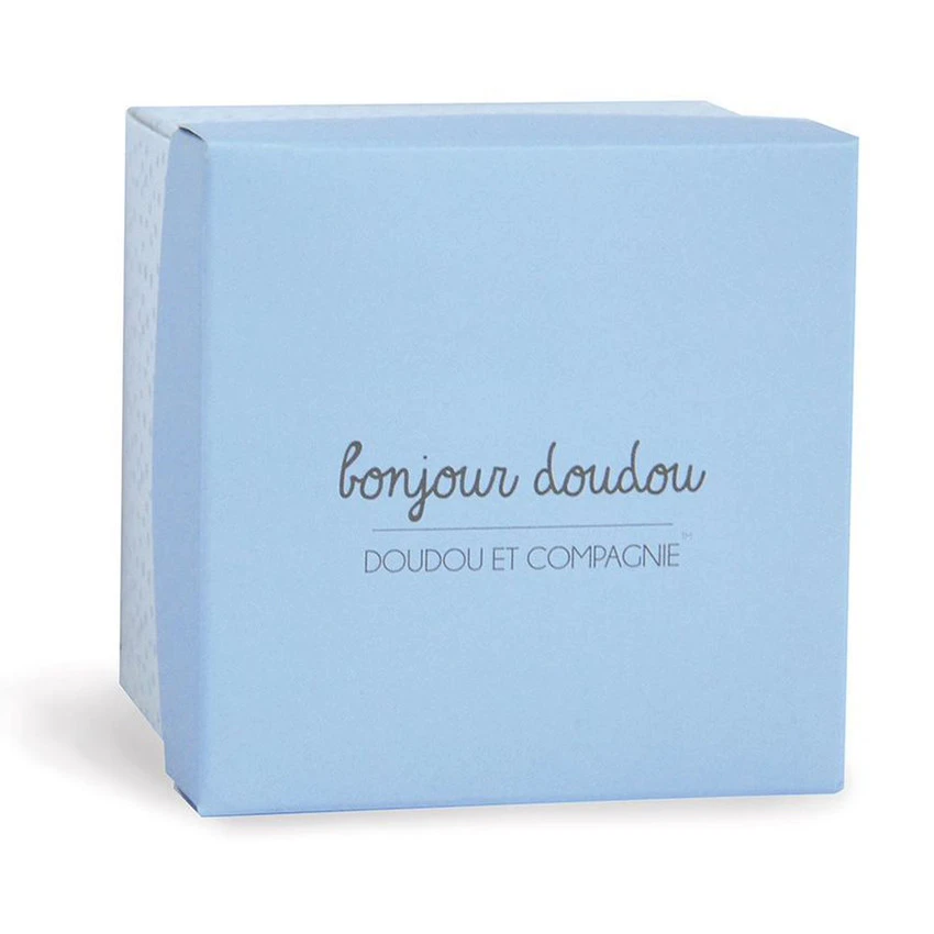 Lapin Mouchoir Avec Boîte Fleurs - Bleu 5 Lapin Mouchoir Avec Boîte Fleurs - Bleu – Image 3