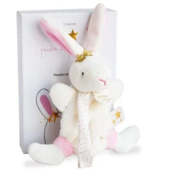 Doudou Attache-sucette Lapin - Etoile -Bébé Literie Magasin PJPH9U NoColor 2 X