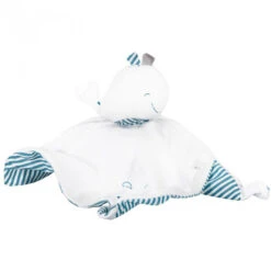 Doudou Mouchoir - Blue Baleine