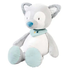NATTOU Méga Peluche Tiloo Le Loup 75cm - Tim&Tiloo