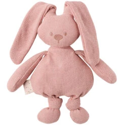 NATTOU Peluche En Tricot Lapin 36cm - Rose