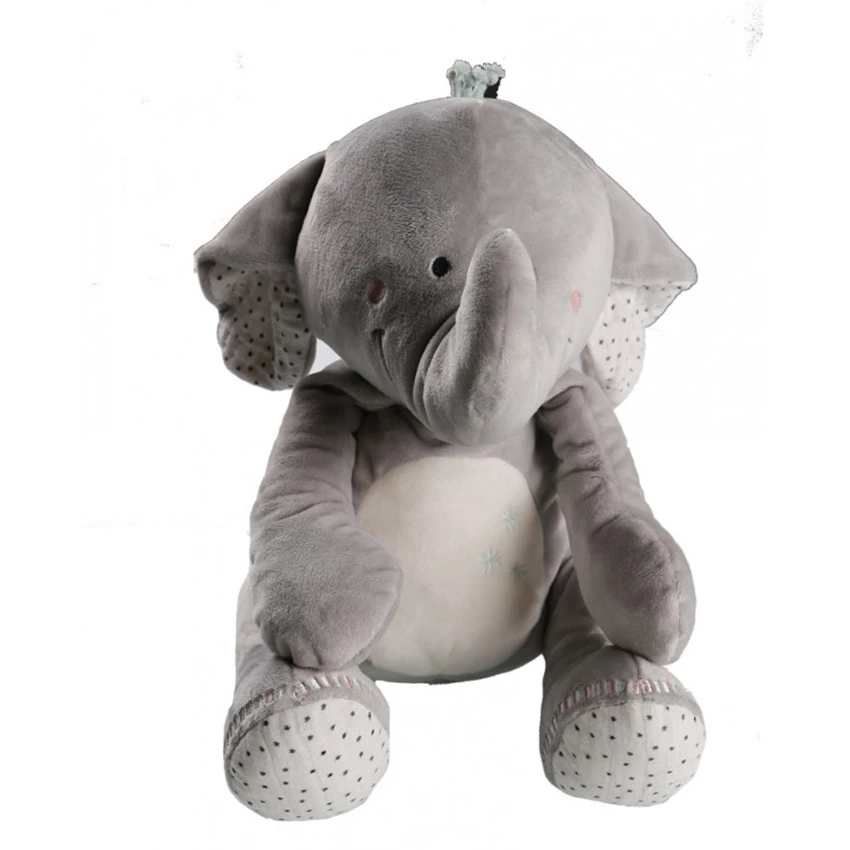 Peluche Moyenne Anna éléphateau - Grise 3 Peluche Moyenne Anna éléphateau - Grise