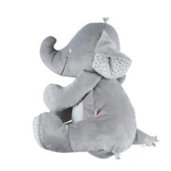 Peluche Moyenne Anna éléphateau - Grise 8 Peluche Moyenne Anna éléphateau - Grise -Bébé Literie Magasin PJPOWO NoColor 3 X