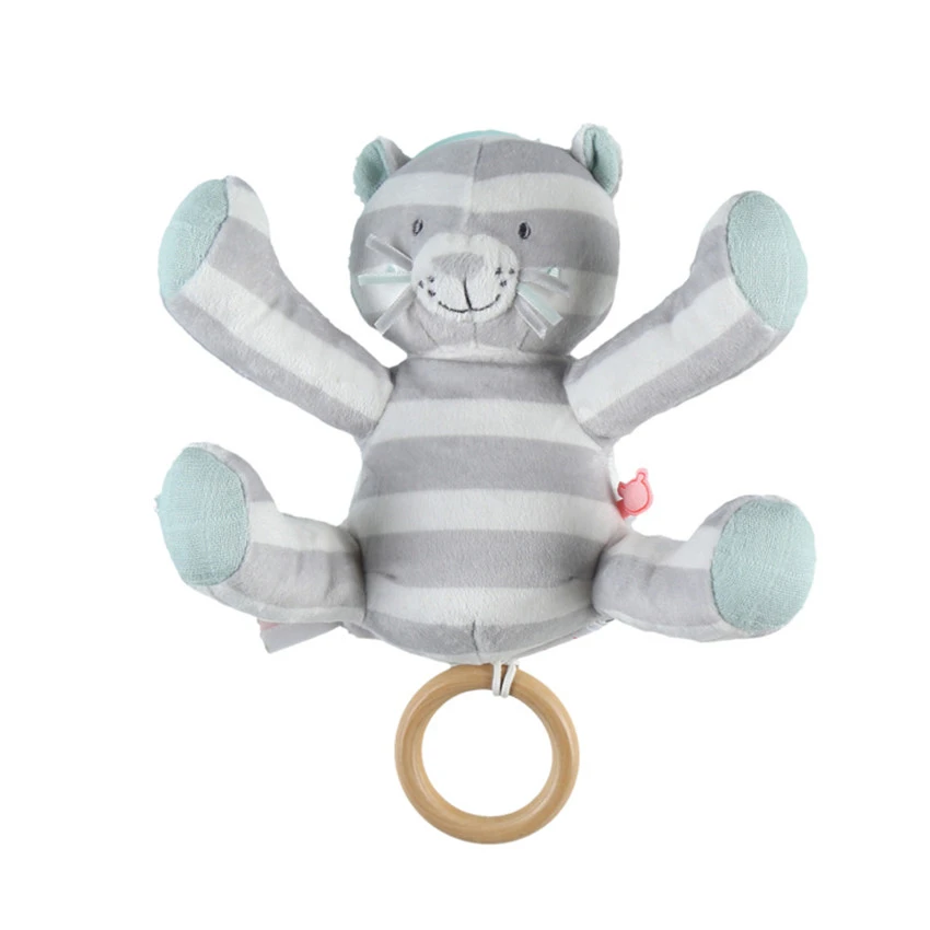 Peluche Musicale Milo à Rayures - Anna & Milo 3 Peluche Musicale Milo à Rayures - Anna & Milo