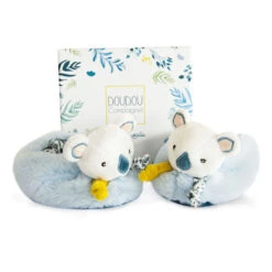 Chausson Avec Hochet Yoca Le Koala 0-6 Mois