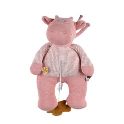 Peluche Musicale En Coton Lola - Rose