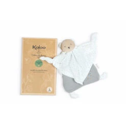 Kaloo Doudou En Coton Ours - Gris -Bébé Literie Magasin PJPRQ0 NoColor 2 X