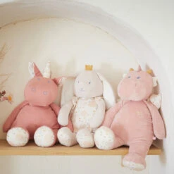 Peluche Medium Lina En Mousseline - Lina & Joy -Bébé Literie Magasin PJPRV4 NoColor 3 X