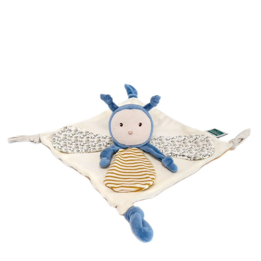 Doudou Pollen L'abeille Bio 25 Cm 3 Doudou Pollen L'abeille Bio 25 Cm